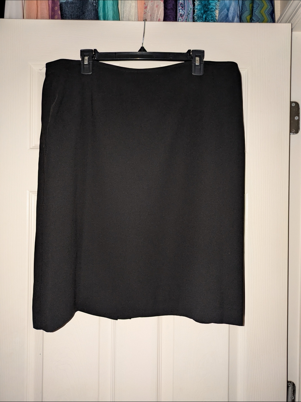 Preston & York Black Straight Skirt